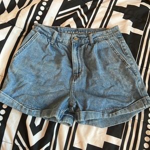 American eagle high waisted mom shorts